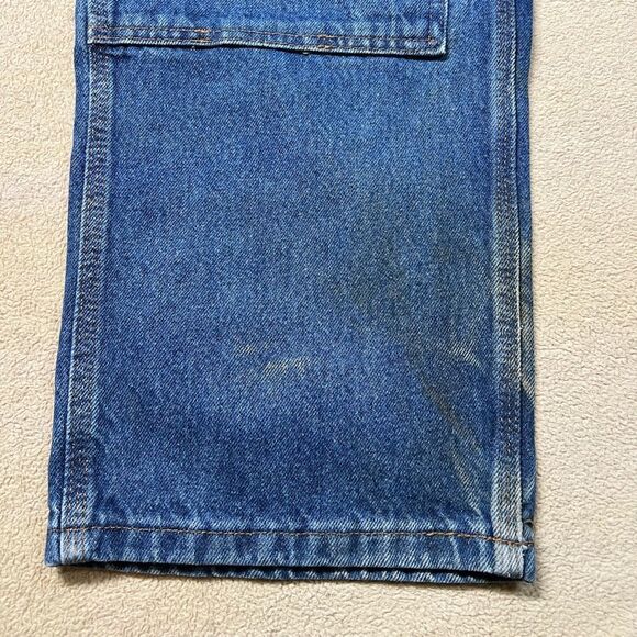 Men’s Vintage Double Knee key Jeans size 38x30 - Picture 4 of 10